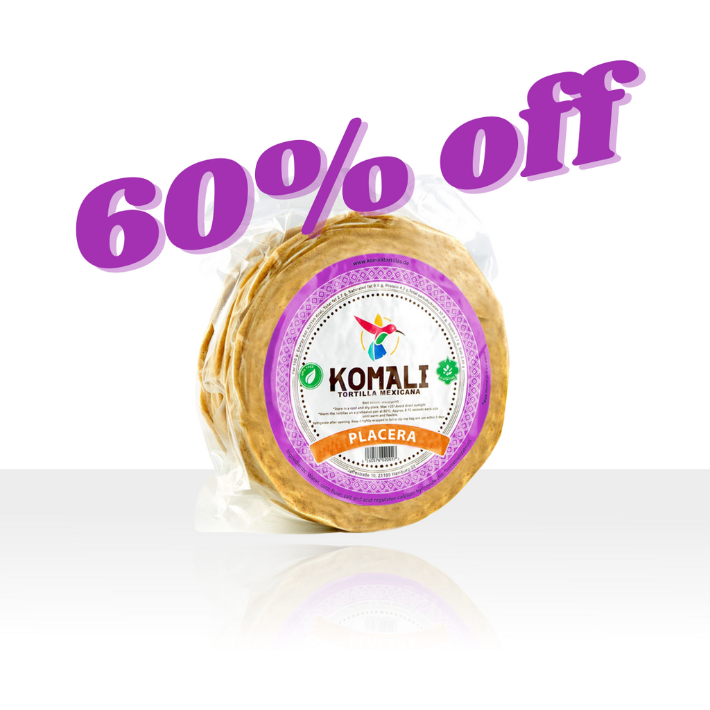 Komali Tortilla Mexicana Placera 10cm  400g