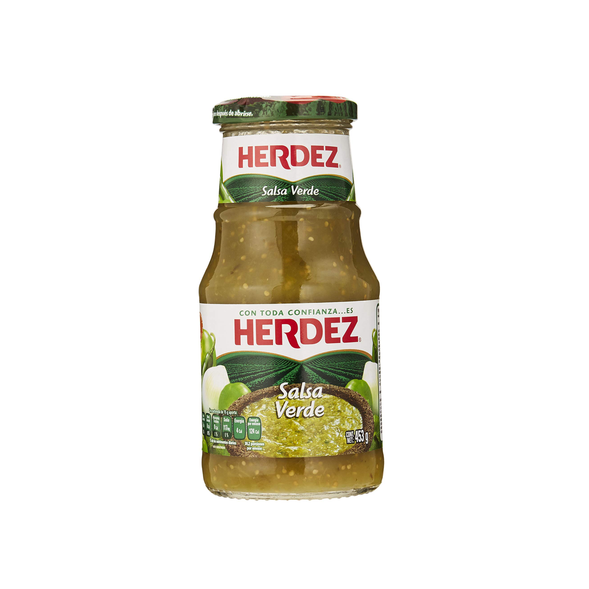 Herdez Salsa Verde Glass 453g