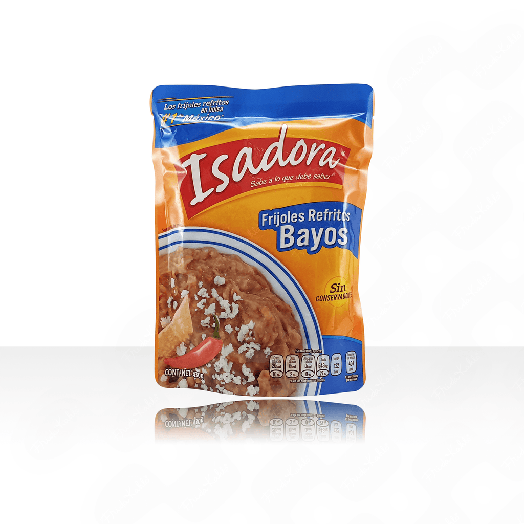 Isadora Frijoles Bayos Refritos Pouch 430g